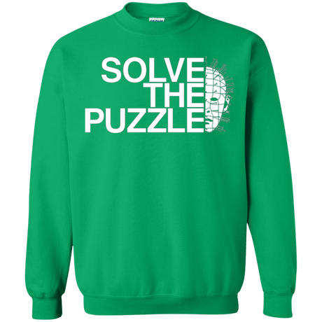 Sweatshirts Irish Green / Small Solve The Puzzle V2 Crewneck Sweatshirt