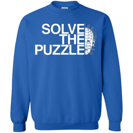 Sweatshirts Royal / Small Solve The Puzzle V2 Crewneck Sweatshirt