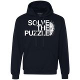 Sweatshirts Navy / Small Solve The Puzzle V2 Premium Fleece Hoodie