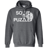 Sweatshirts Dark Heather / Small Solve The Puzzle V2 Pullover Hoodie