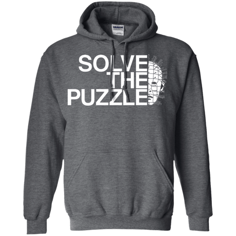 Sweatshirts Dark Heather / Small Solve The Puzzle V2 Pullover Hoodie
