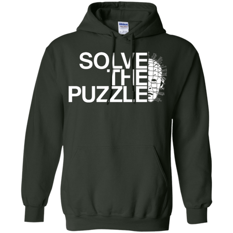 Sweatshirts Forest Green / Small Solve The Puzzle V2 Pullover Hoodie