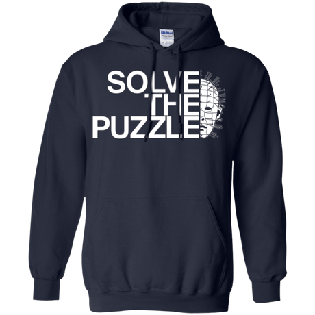 Sweatshirts Navy / Small Solve The Puzzle V2 Pullover Hoodie