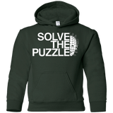 Sweatshirts Forest Green / YS Solve The Puzzle V2 Youth Hoodie