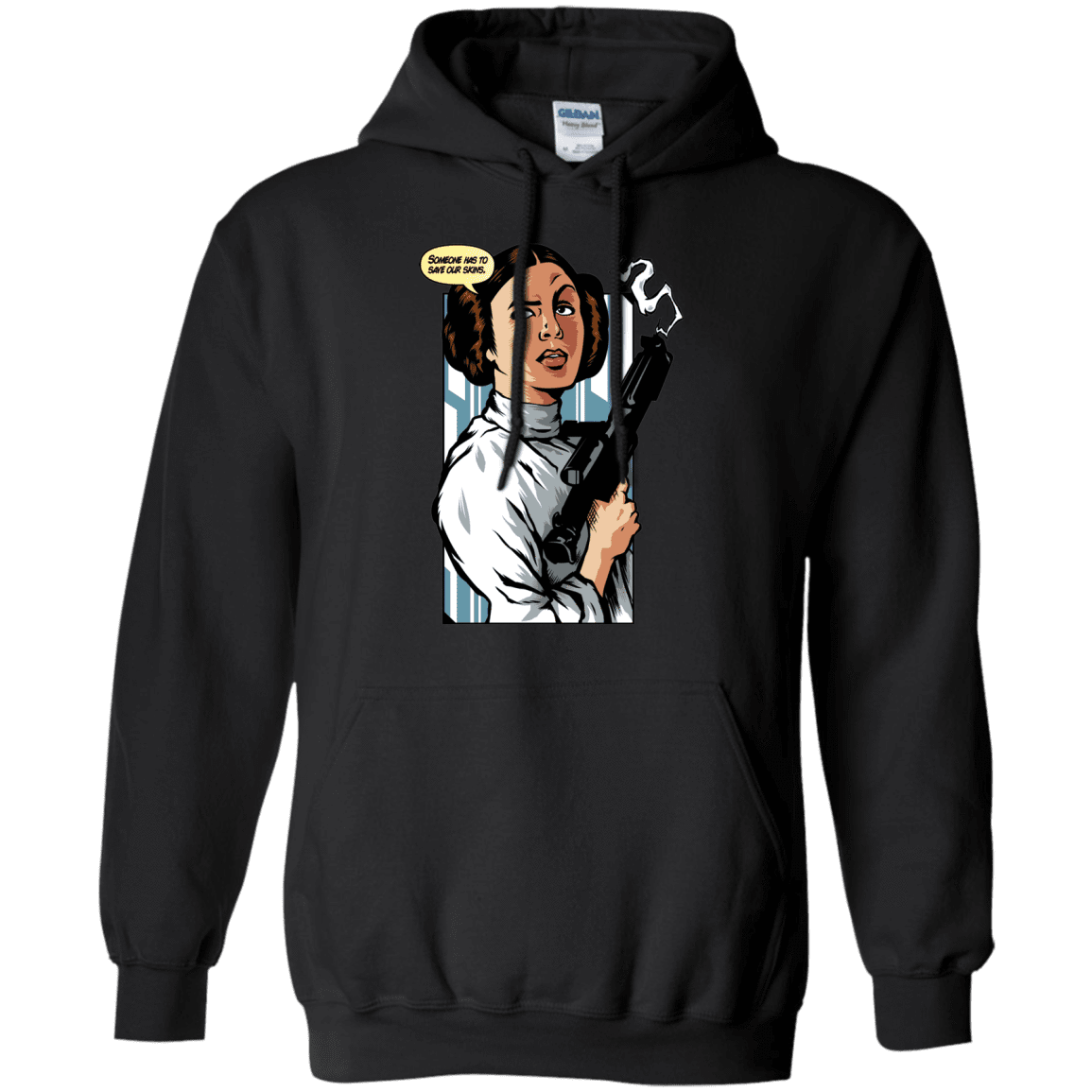 Sweatshirts Black / Small Someone has to save our skins Pullover Hoodie
