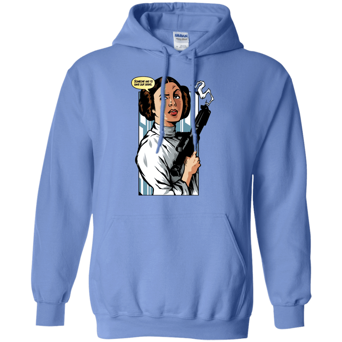 Sweatshirts Carolina Blue / Small Someone has to save our skins Pullover Hoodie
