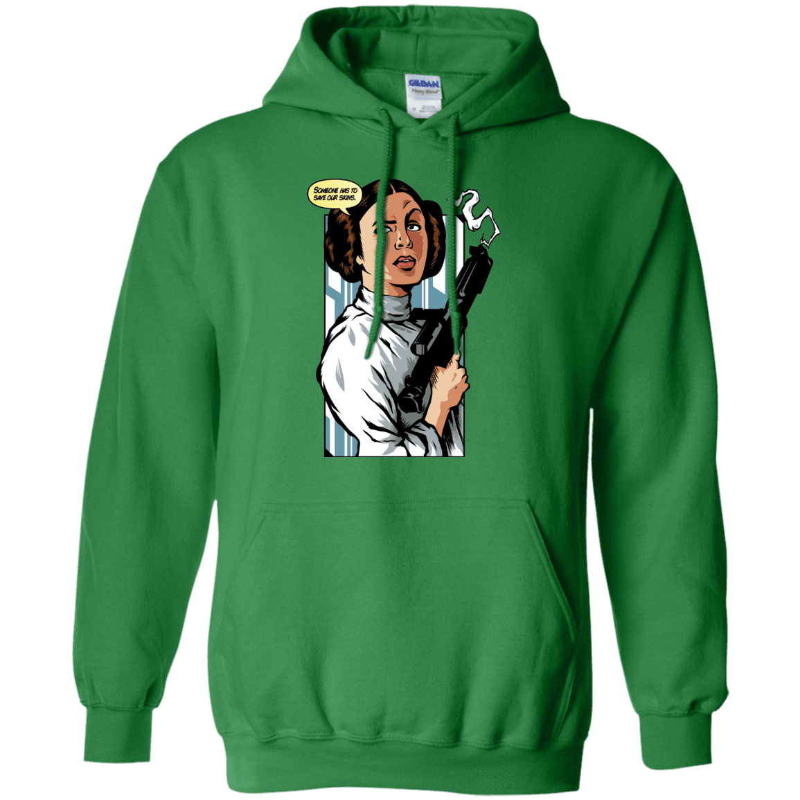 Sweatshirts Irish Green / Small Someone has to save our skins Pullover Hoodie