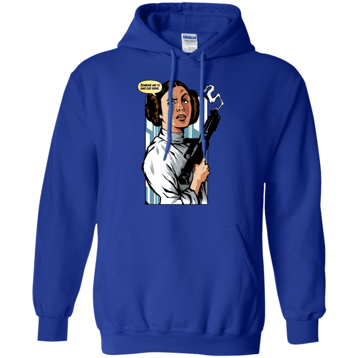 Sweatshirts Royal / Small Someone has to save our skins Pullover Hoodie