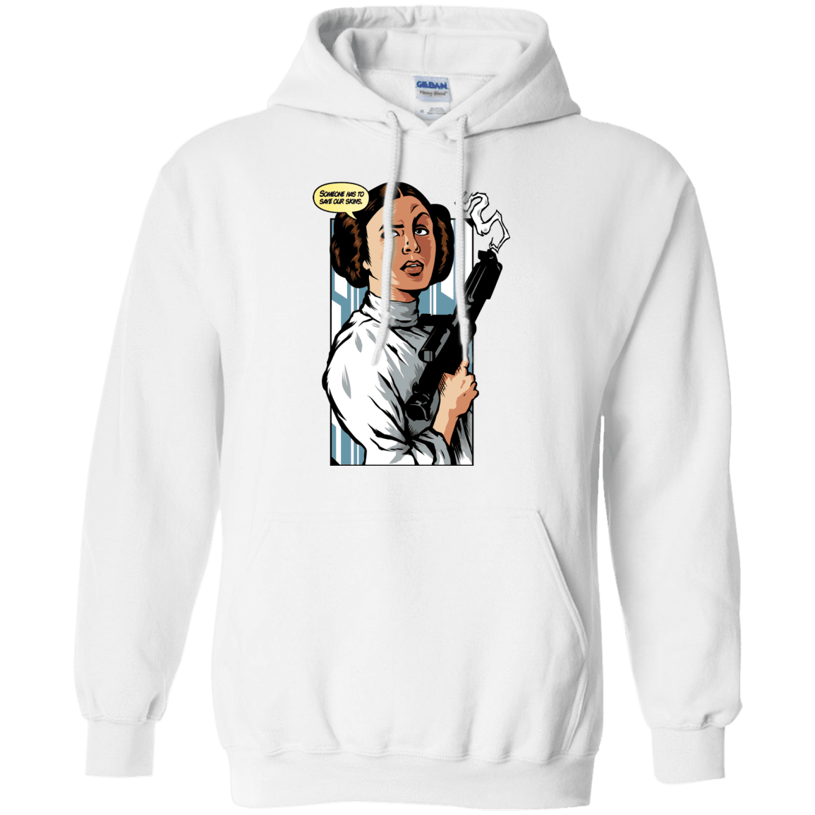 Sweatshirts White / Small Someone has to save our skins Pullover Hoodie
