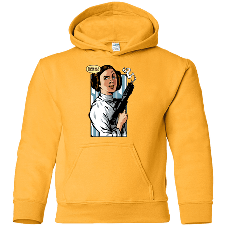 Sweatshirts Gold / YS Someone has to save our skins Youth Hoodie