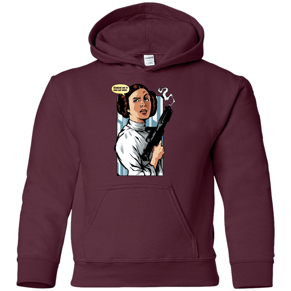 Sweatshirts Maroon / YS Someone has to save our skins Youth Hoodie