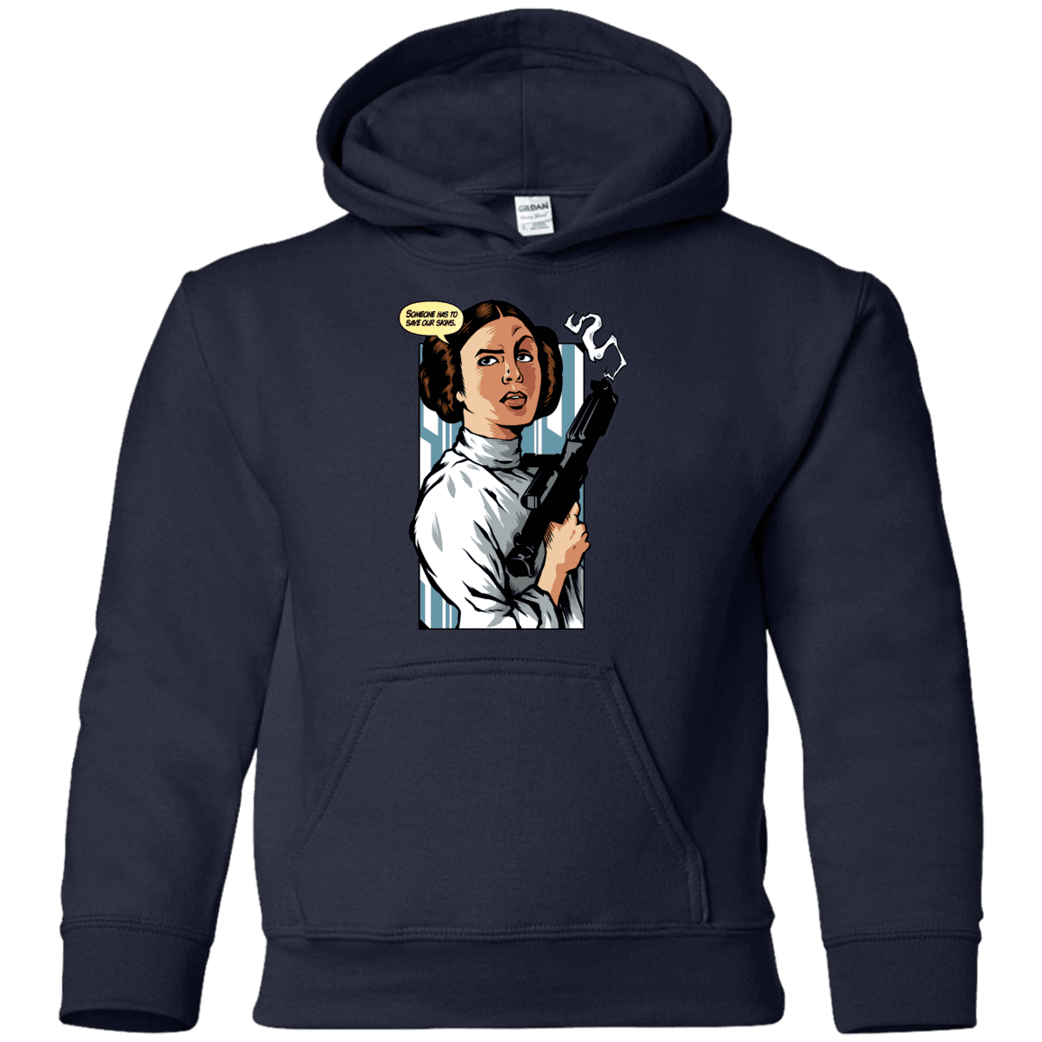 Sweatshirts Navy / YS Someone has to save our skins Youth Hoodie