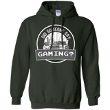 Sweatshirts Forest Green / Small Someone Say Gaming Pullover Hoodie