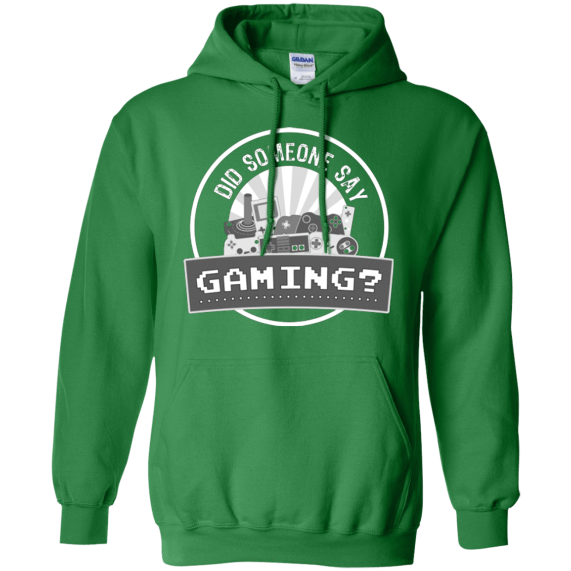 Sweatshirts Irish Green / Small Someone Say Gaming Pullover Hoodie