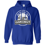 Sweatshirts Royal / Small Someone Say Gaming Pullover Hoodie