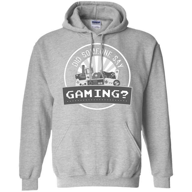 Sweatshirts Sport Grey / Small Someone Say Gaming Pullover Hoodie