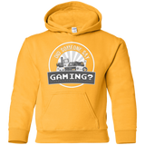 Sweatshirts Gold / YS Someone Say Gaming Youth Hoodie