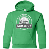 Sweatshirts Irish Green / YS Someone Say Gaming Youth Hoodie