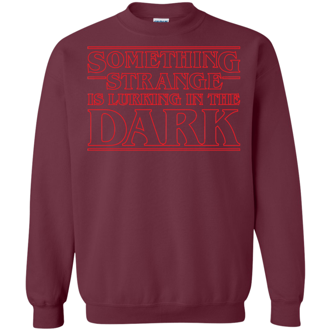 Sweatshirts Maroon / Small Something Strange Crewneck Sweatshirt