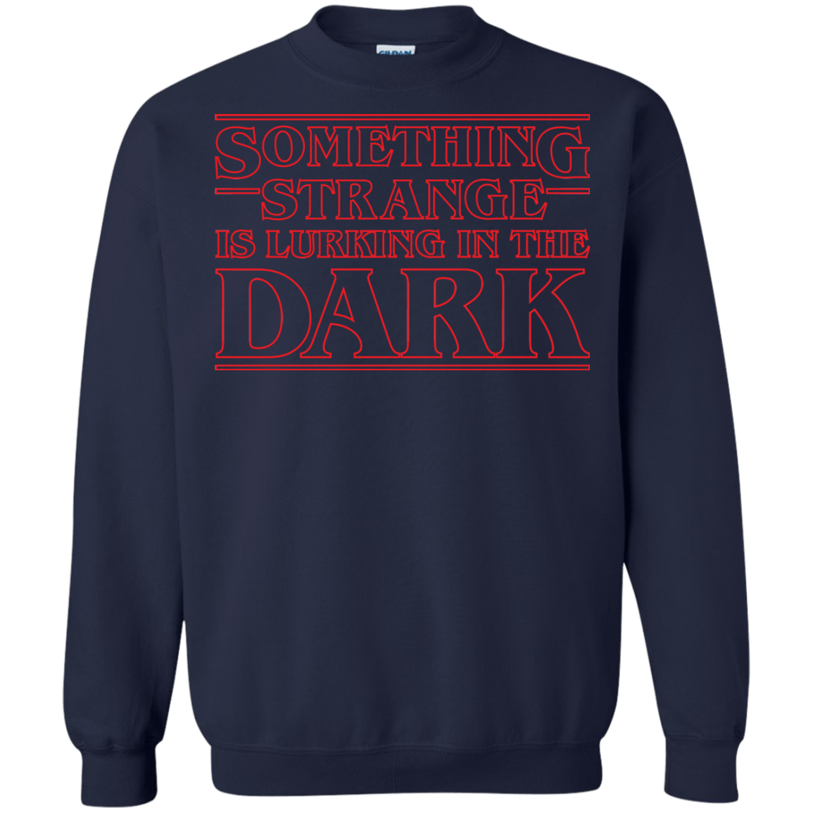 Sweatshirts Navy / Small Something Strange Crewneck Sweatshirt