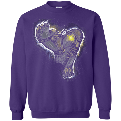 Sweatshirts Purple / Small Songbird portrait Crewneck Sweatshirt