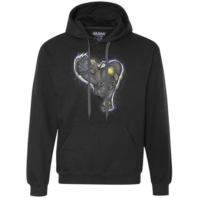 Sweatshirts Black / Small Songbird portrait Premium Fleece Hoodie