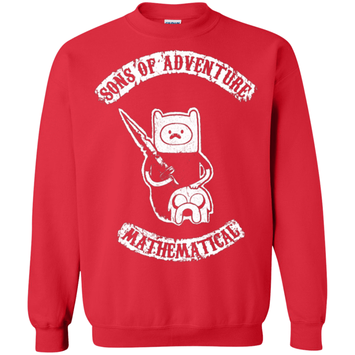 Sweatshirts Red / S Sons of Adventure Crewneck Sweatshirt