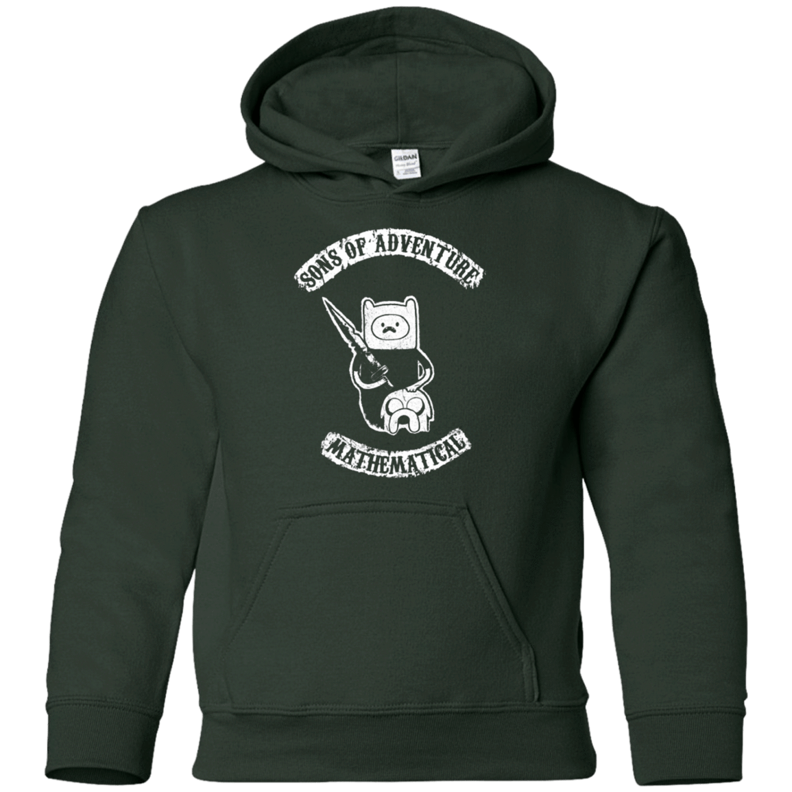 Sweatshirts Forest Green / YS Sons of Adventure Youth Hoodie