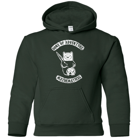 Sweatshirts Forest Green / YS Sons of Adventure Youth Hoodie