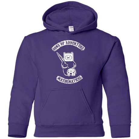 Sweatshirts Purple / YS Sons of Adventure Youth Hoodie