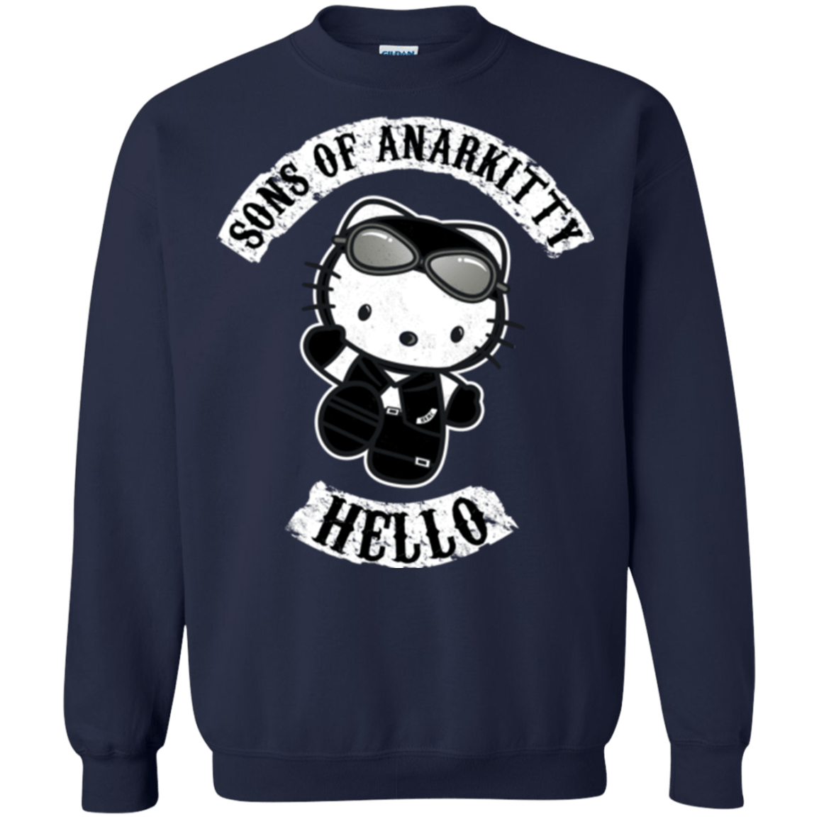 Sweatshirts Navy / Small Sons of Anarkitty Crewneck Sweatshirt