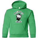 Sweatshirts Irish Green / YS Sons of Anarkitty Youth Hoodie