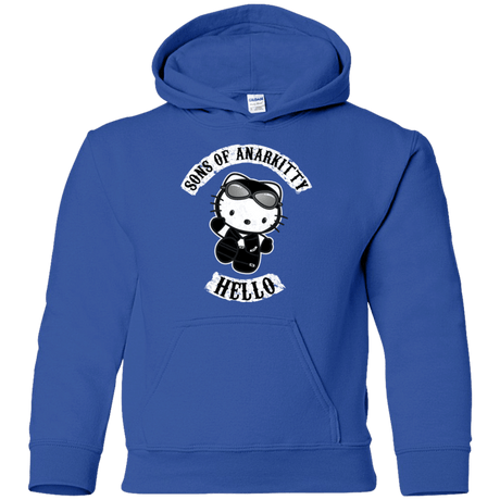 Sweatshirts Royal / YS Sons of Anarkitty Youth Hoodie