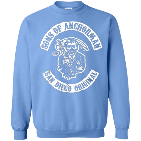 Sweatshirts Carolina Blue / Small Sons of Anchorman Crewneck Sweatshirt