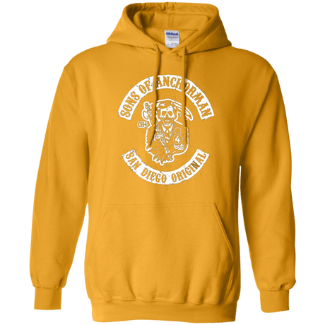 Sweatshirts Gold / Small Sons of Anchorman Pullover Hoodie