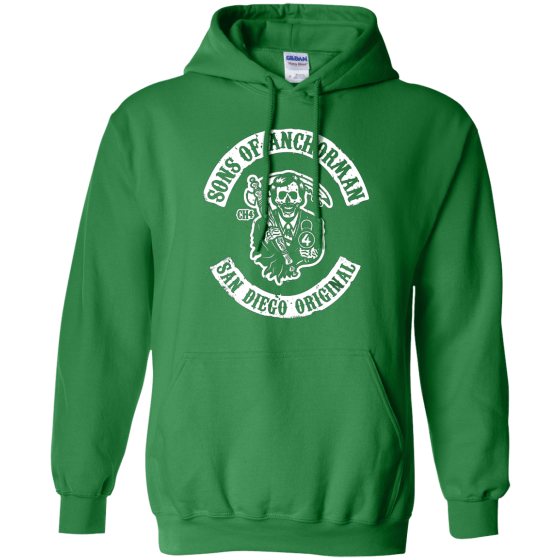 Sweatshirts Irish Green / Small Sons of Anchorman Pullover Hoodie