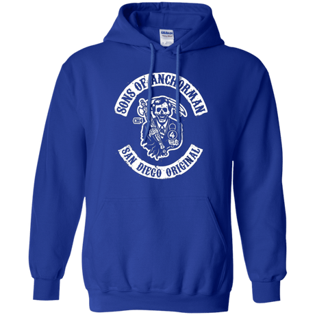 Sweatshirts Royal / Small Sons of Anchorman Pullover Hoodie