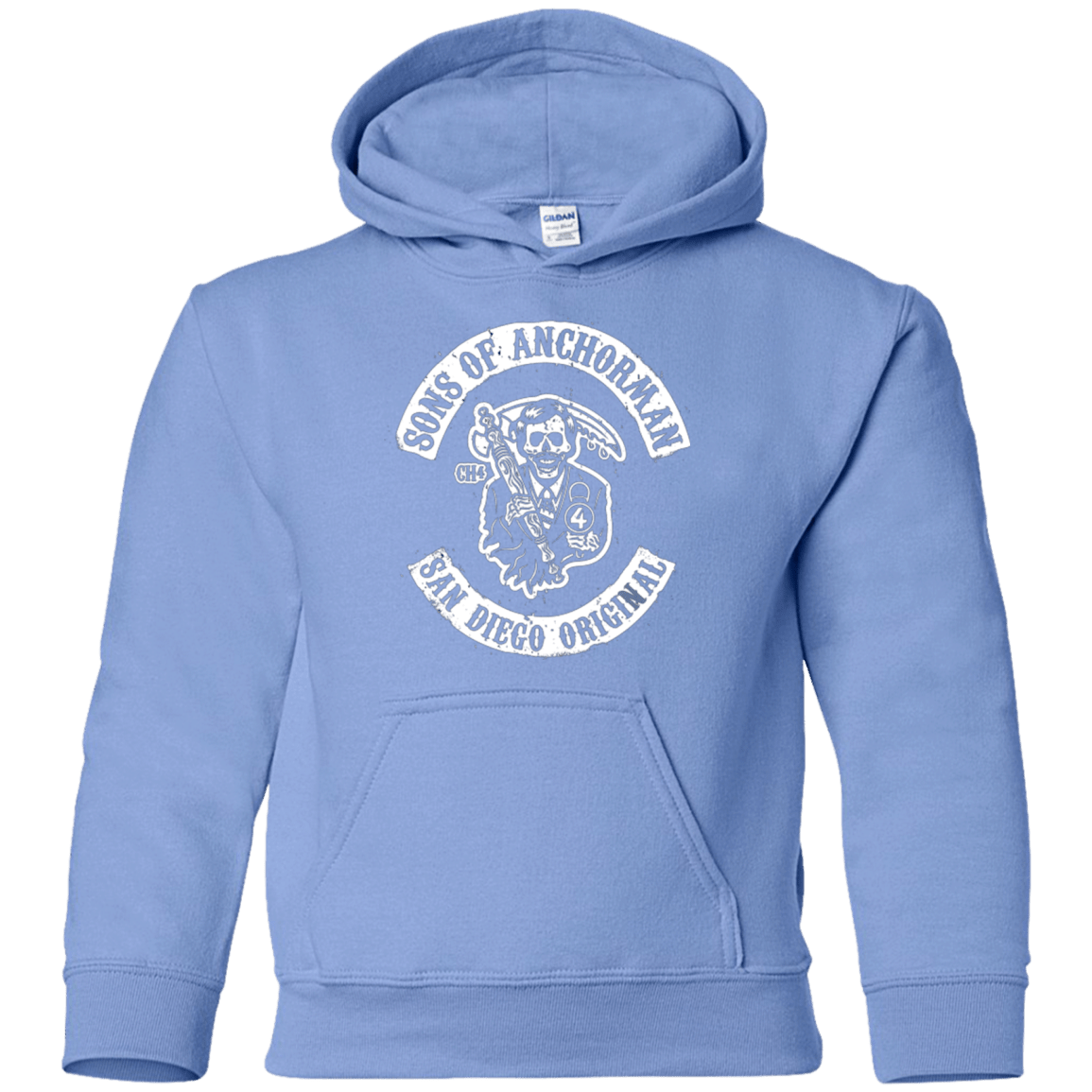 Sweatshirts Carolina Blue / YS Sons of Anchorman Youth Hoodie