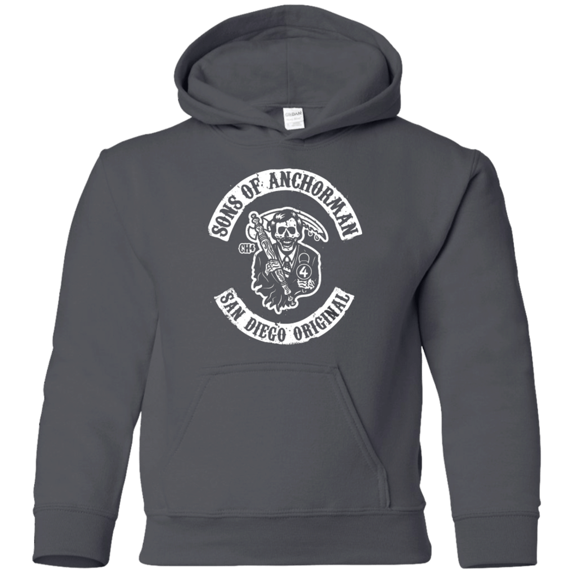 Sweatshirts Charcoal / YS Sons of Anchorman Youth Hoodie
