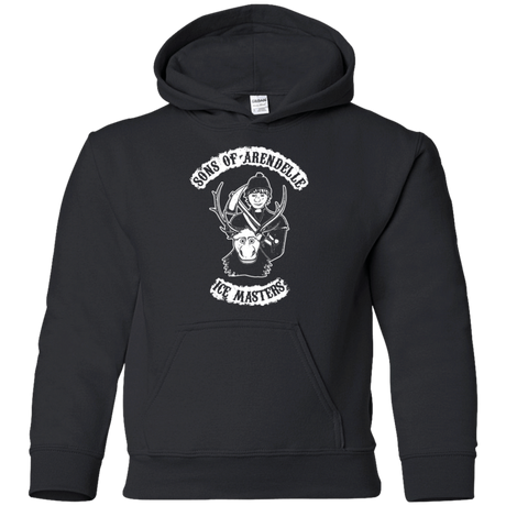 Sweatshirts Black / YS Sons of Arendelle Youth Hoodie