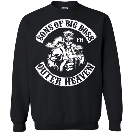 Sweatshirts Black / Small SONS OF BIG BOSS Crewneck Sweatshirt