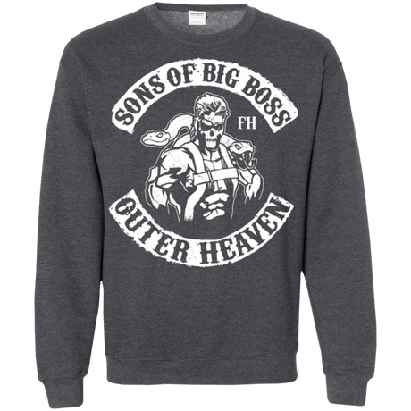 Sweatshirts Dark Heather / Small SONS OF BIG BOSS Crewneck Sweatshirt