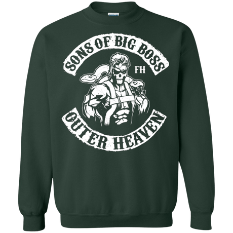 Sweatshirts Forest Green / Small SONS OF BIG BOSS Crewneck Sweatshirt