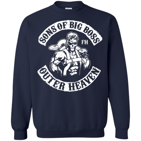 Sweatshirts Navy / Small SONS OF BIG BOSS Crewneck Sweatshirt