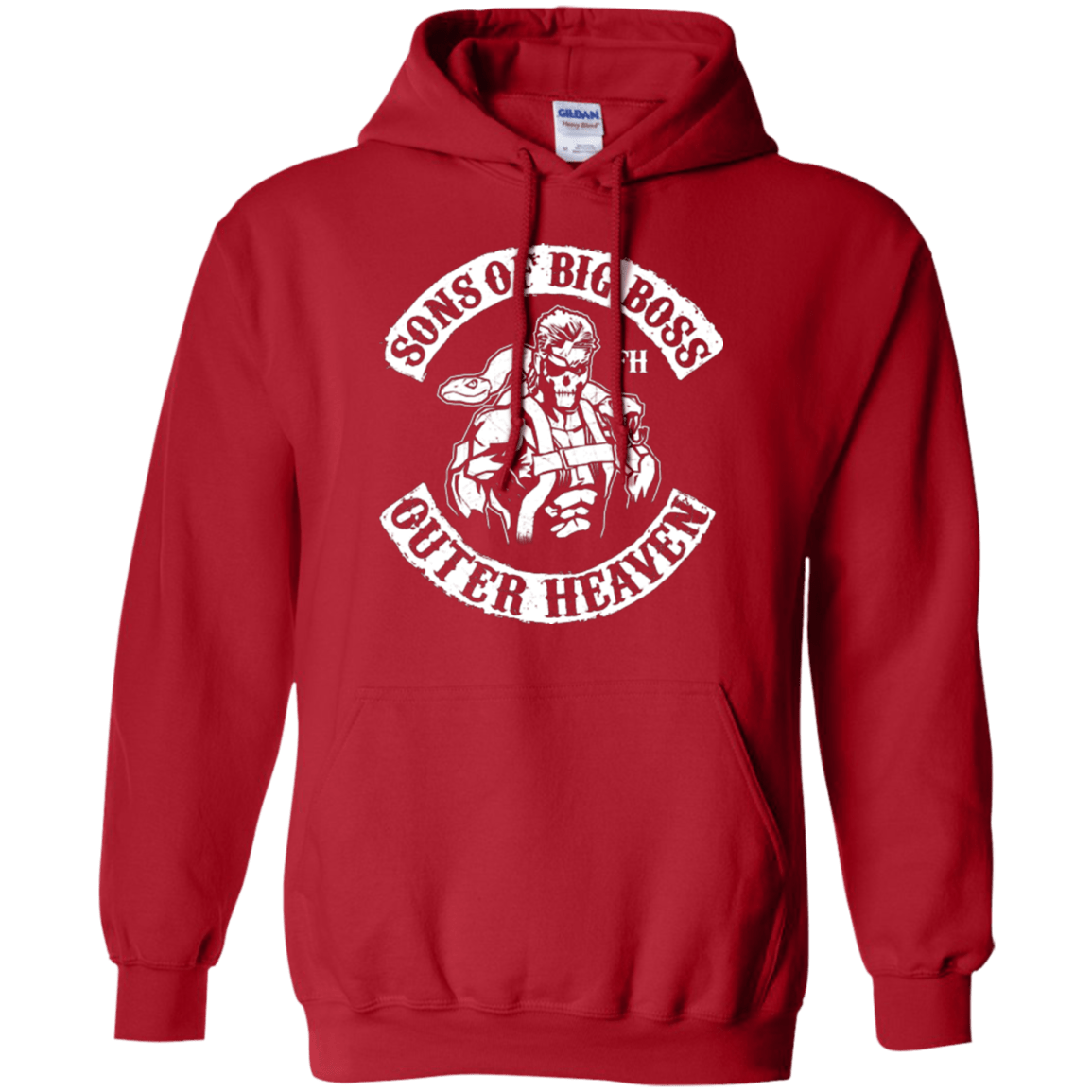 Sweatshirts Red / Small SONS OF BIG BOSS Pullover Hoodie