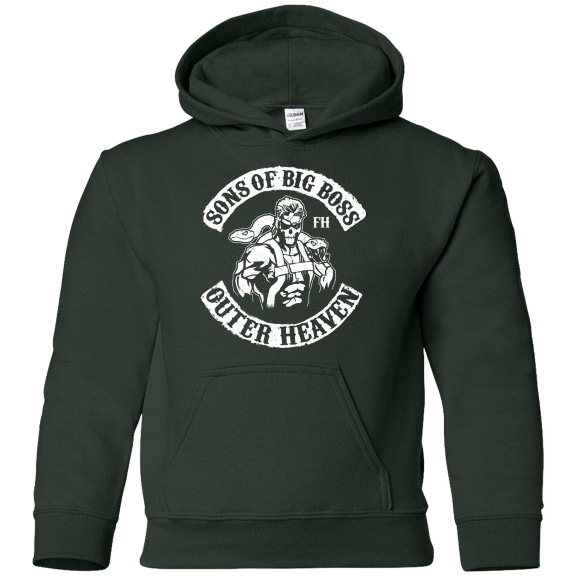 Sweatshirts Forest Green / YS SONS OF BIG BOSS Youth Hoodie