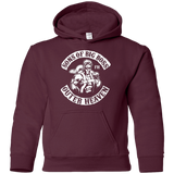 Sweatshirts Maroon / YS SONS OF BIG BOSS Youth Hoodie