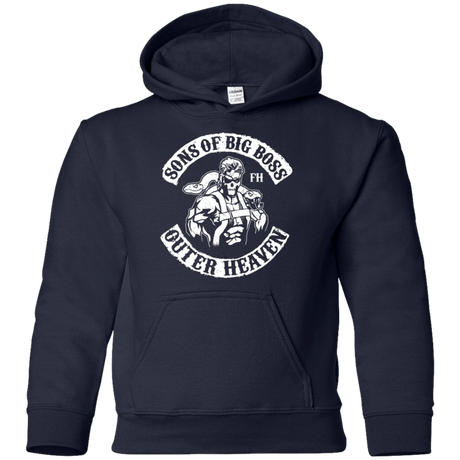 Sweatshirts Navy / YS SONS OF BIG BOSS Youth Hoodie