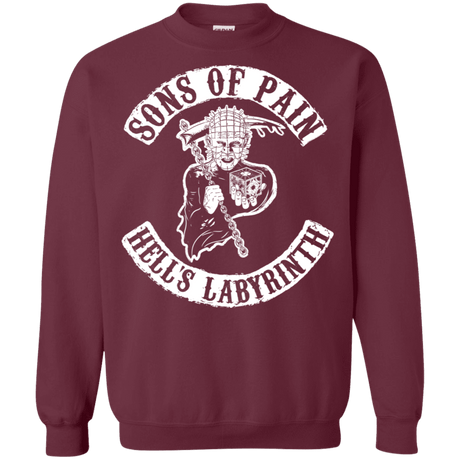 Sweatshirts Maroon / S Sons of Pain Crewneck Sweatshirt
