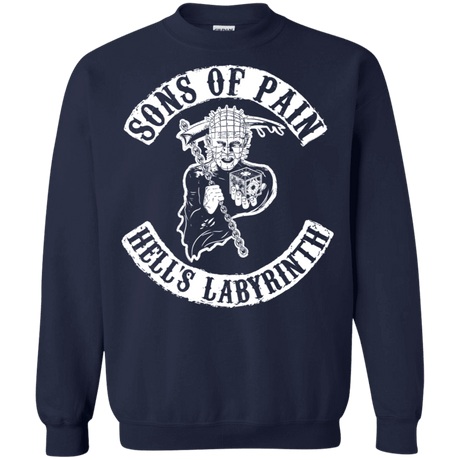 Sweatshirts Navy / S Sons of Pain Crewneck Sweatshirt